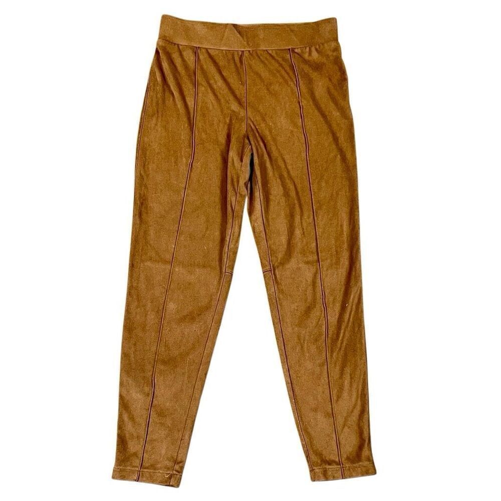 Polo Ralph Lauren Faux Suede Leggings Pants Large 12-14